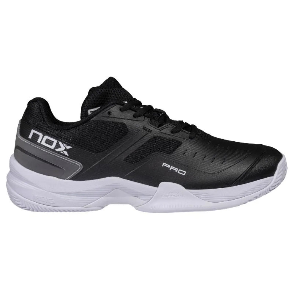 Chaussures padel Nox AT10 Pro noir blanc — vue de face