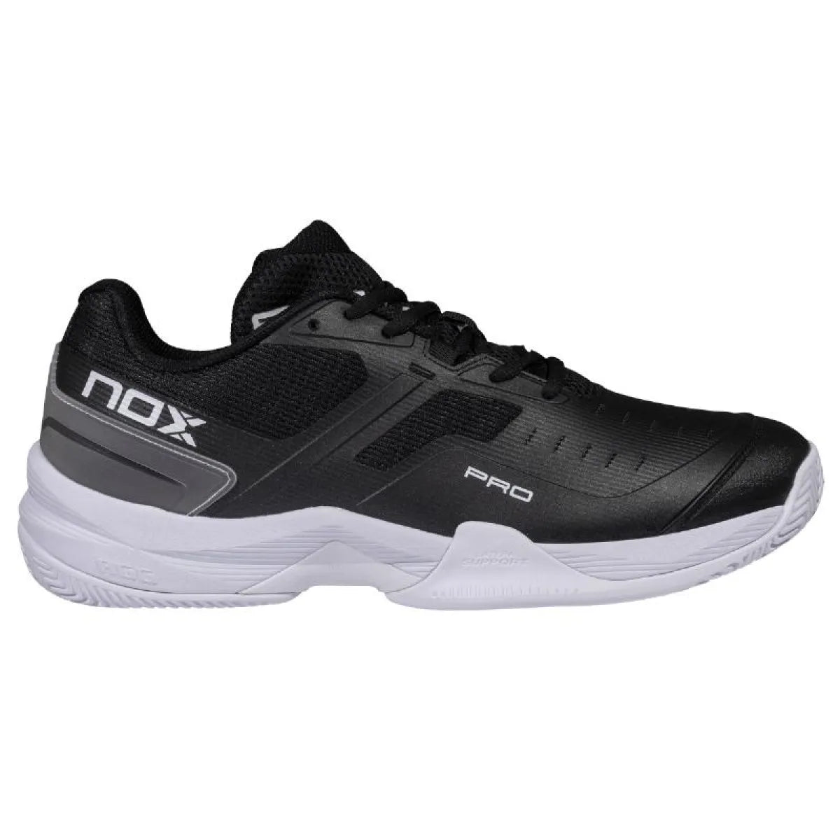 Chaussures padel Nox AT10 Pro noir blanc — vue de face