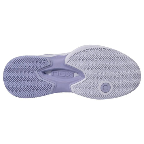 Chaussures padel Nox AT10 Pro Purpura blanc Mujer — vue de profil