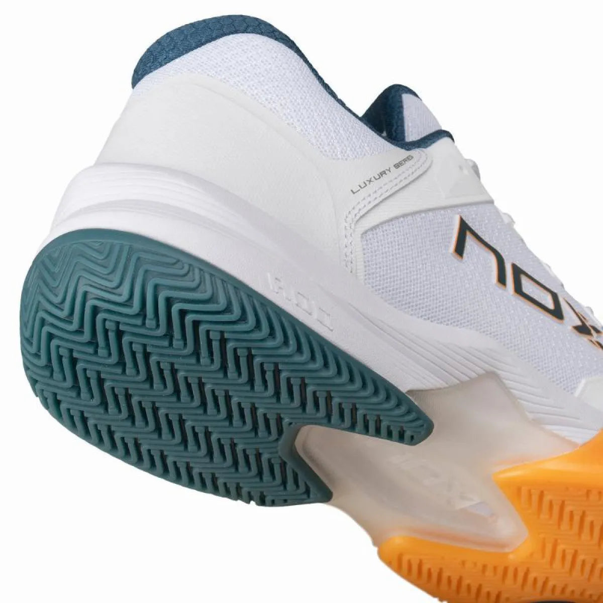 Chaussures padel Nox ML10 Hexa blanc Albaricoque — vue de dessus