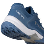 Chaussures padel Nox ML10 Hexa bleu argent — vue détail 2