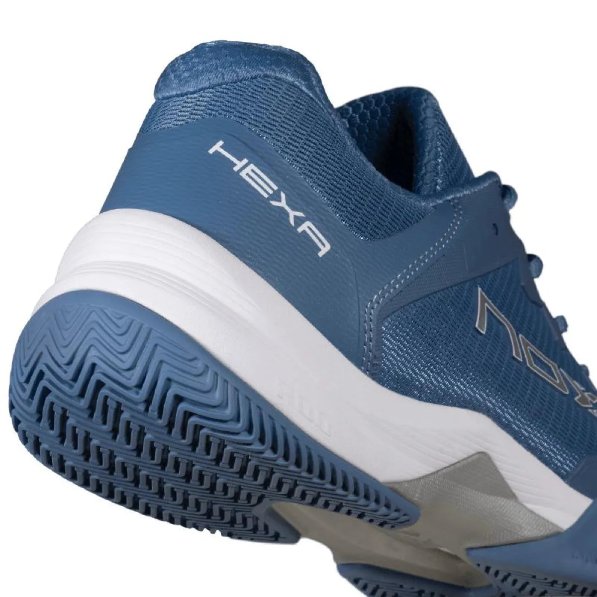 Chaussures padel Nox ML10 Hexa bleu argent — vue détail 2