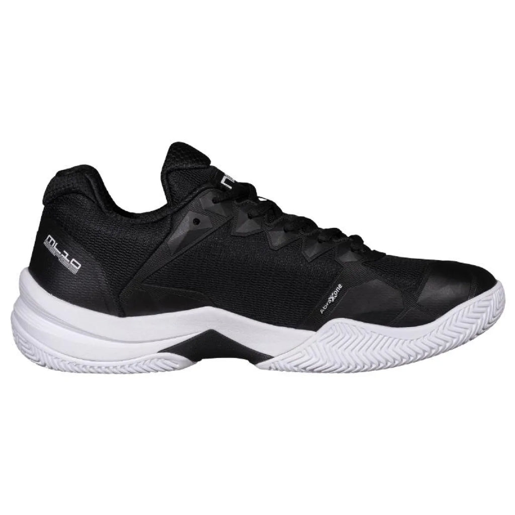 Chaussures padel Nox ML10 Hexa noir blanc — vue de profil 2