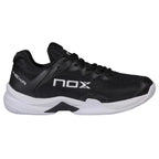 Chaussures padel Nox ML10 Hexa noir blanc — vue de face