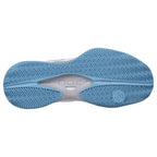Chaussures padel Nox Nerbo blanc bleu Claro — vue de profil