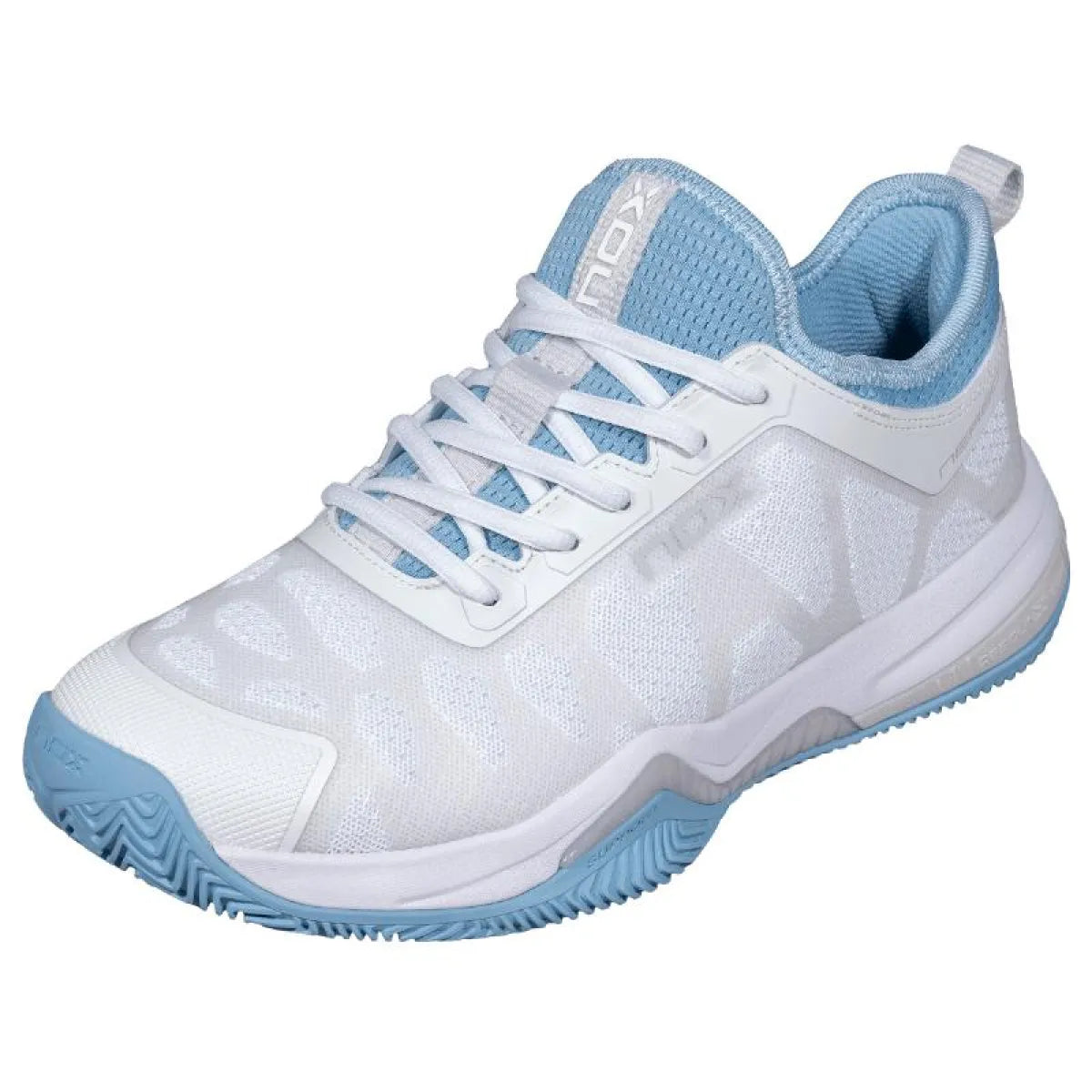 Chaussures padel Nox Nerbo blanc bleu Claro — vue détail 1