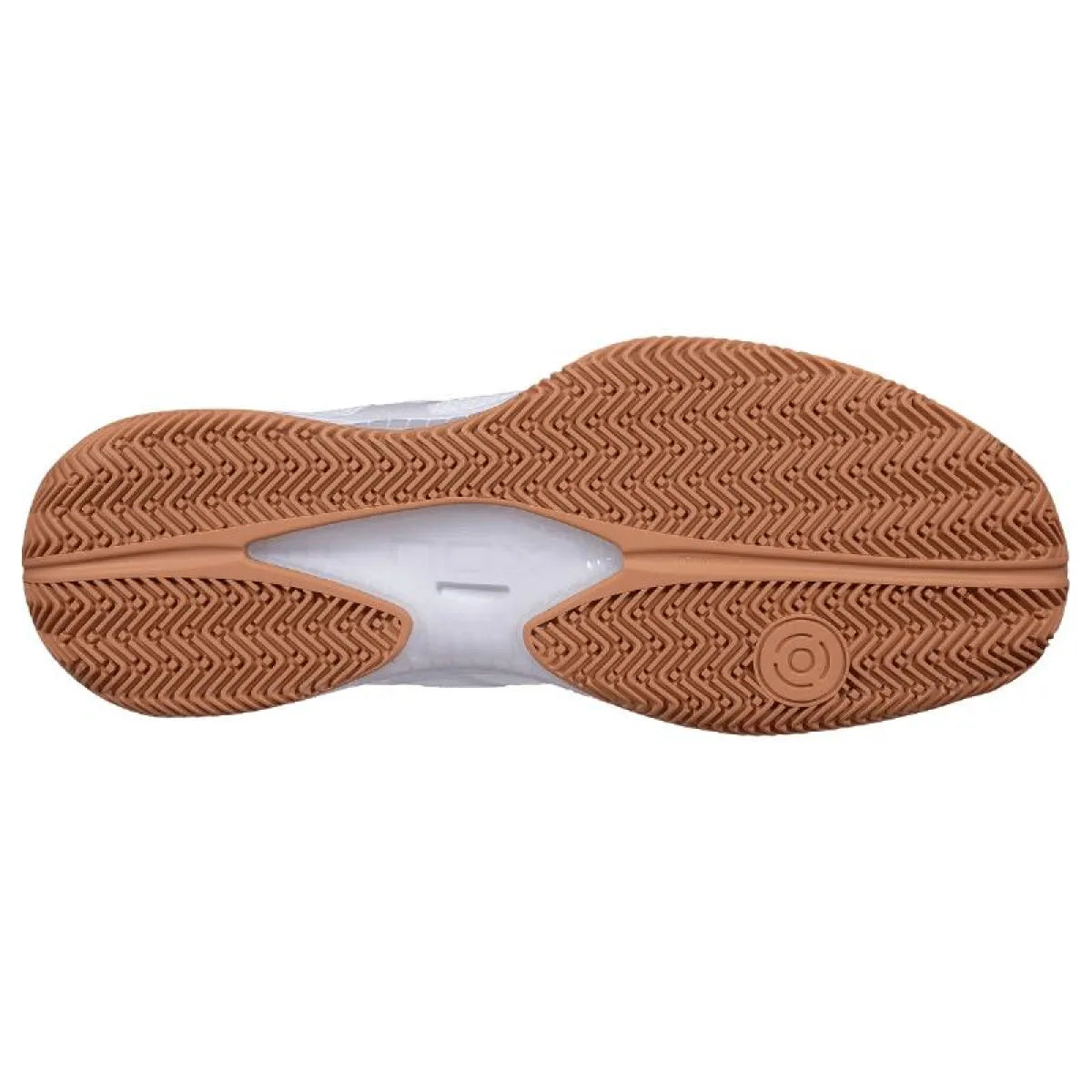 Chaussures padel Nox Nerbo blanc marron — vue de profil