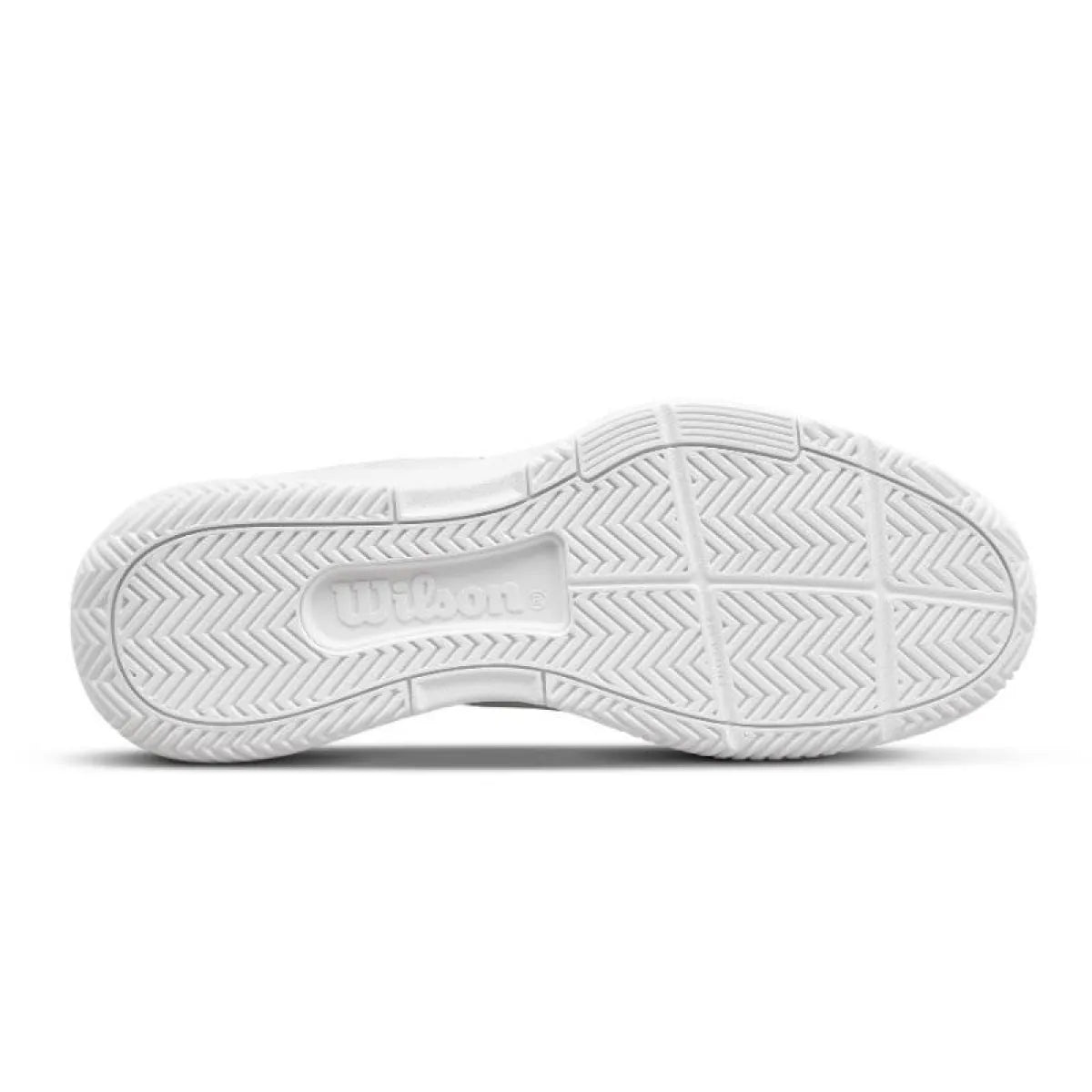 Chaussures padel Wilson Courtglide blanc — vue de profil