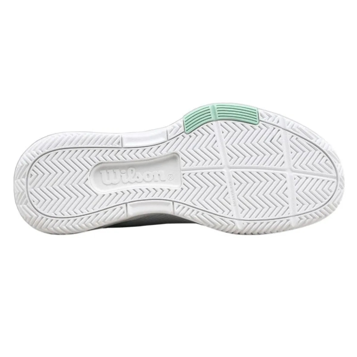 Chaussures padel Wilson Courtglide blanc Aguamarina Mujer — vue de profil