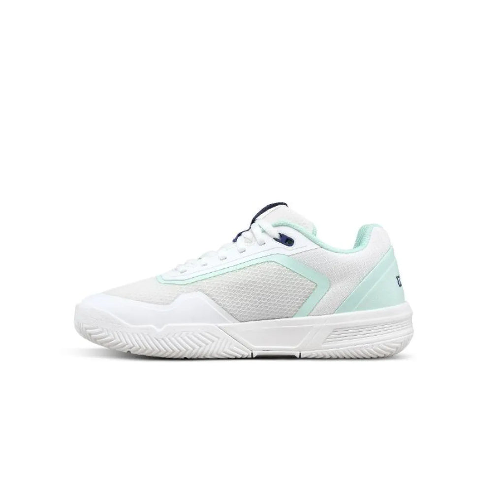 Chaussures padel Wilson Courtglide blanc Aguamarina Mujer — vue de profil 2