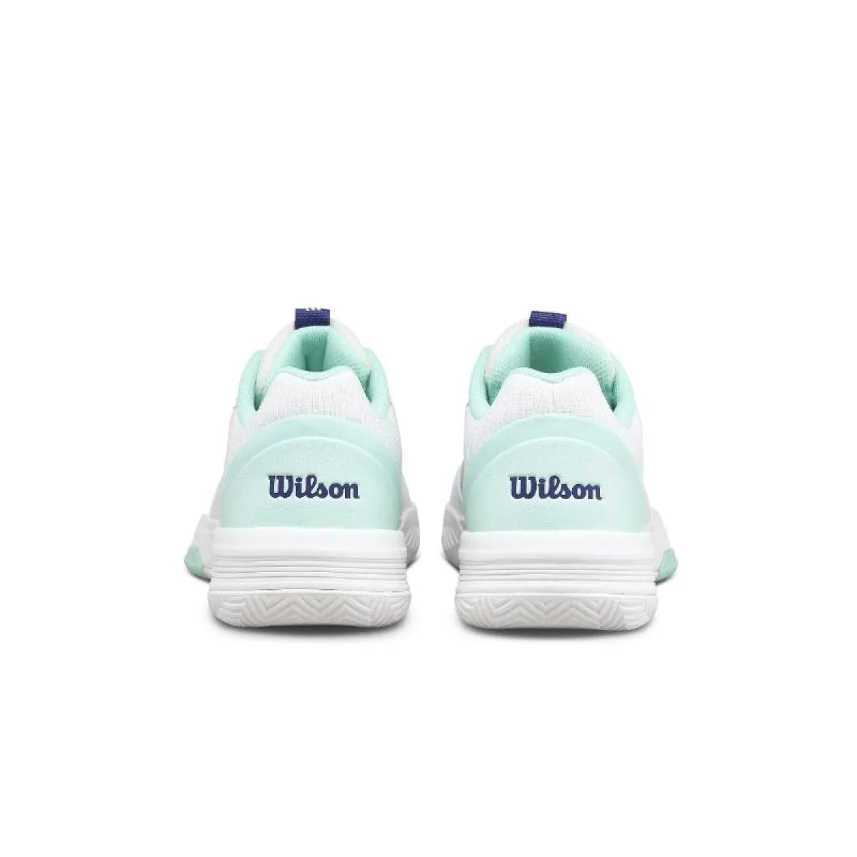 Chaussures padel Wilson Courtglide blanc Aguamarina Mujer — vue de dos