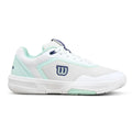 Chaussures padel Wilson Courtglide blanc Aguamarina Mujer — vue de face