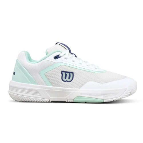 Chaussures padel Wilson Courtglide blanc Aguamarina Mujer — vue de face