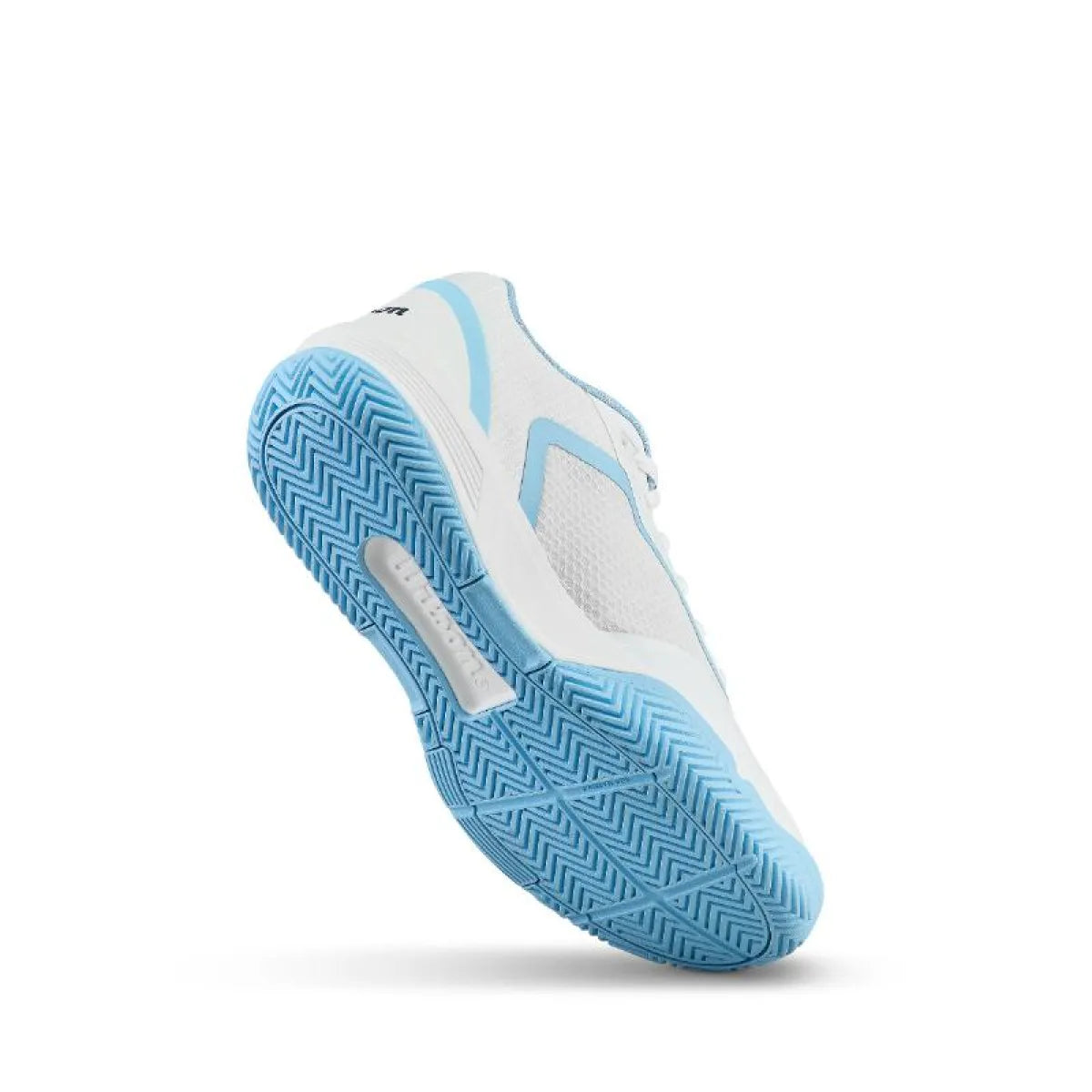 Chaussures padel Wilson Courtglide blanc bleu ciel femme — vue détail 1