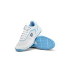 Chaussures padel Wilson Courtglide blanc bleu ciel femme — vue détail 2