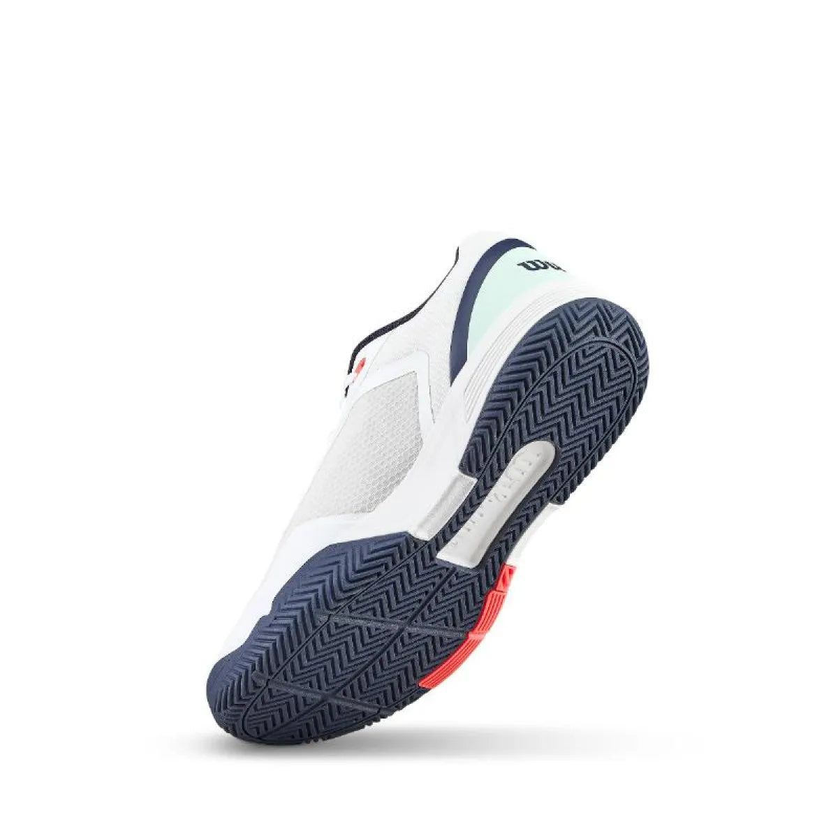 Chaussures padel Wilson Courtglide blanc bleu Marino — vue détail 1