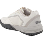 Chaussures padel Wilson Courtglide blanc gris femme — vue détail 2