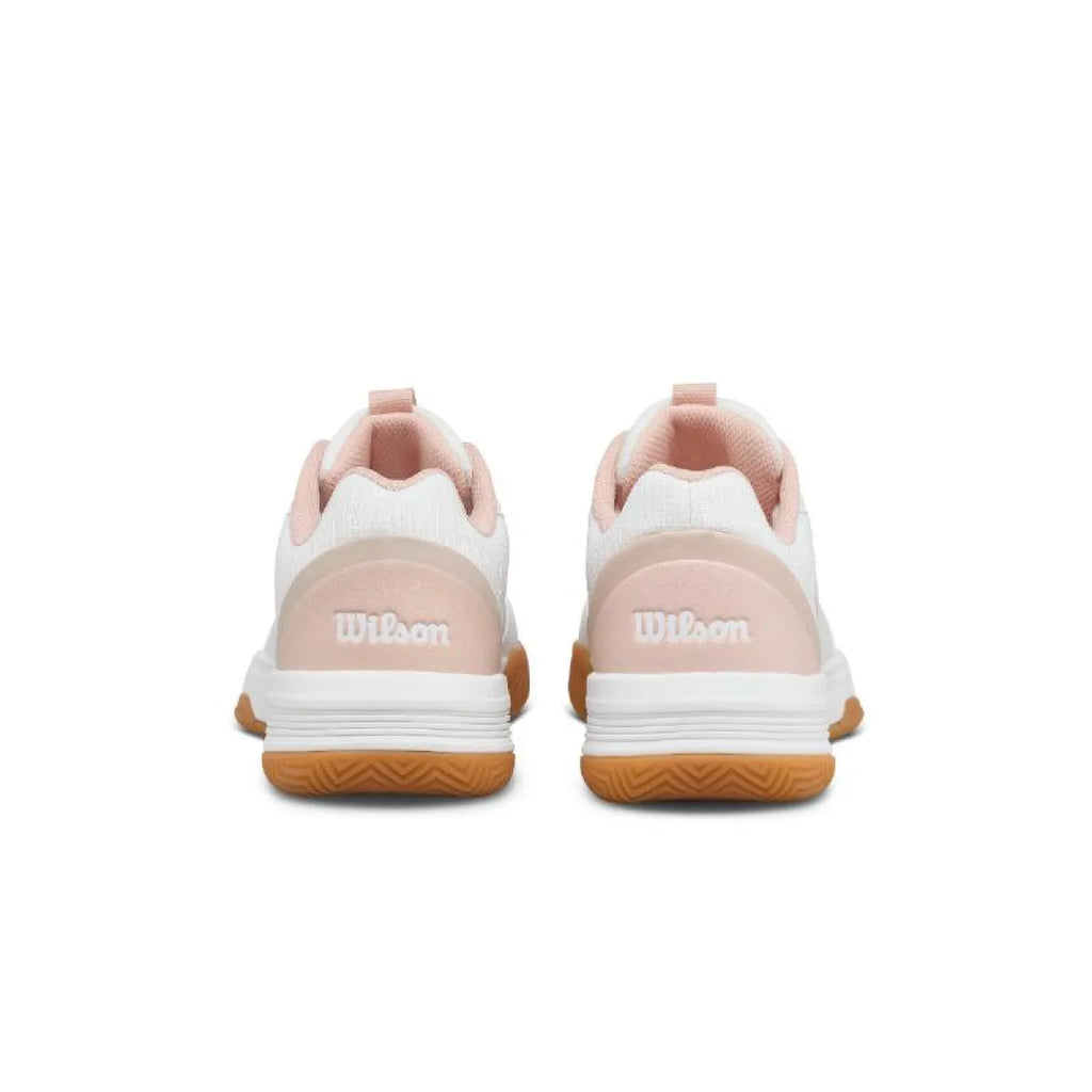 Chaussures padel Wilson Courtglide blanc rose Mujer — vue en perspective