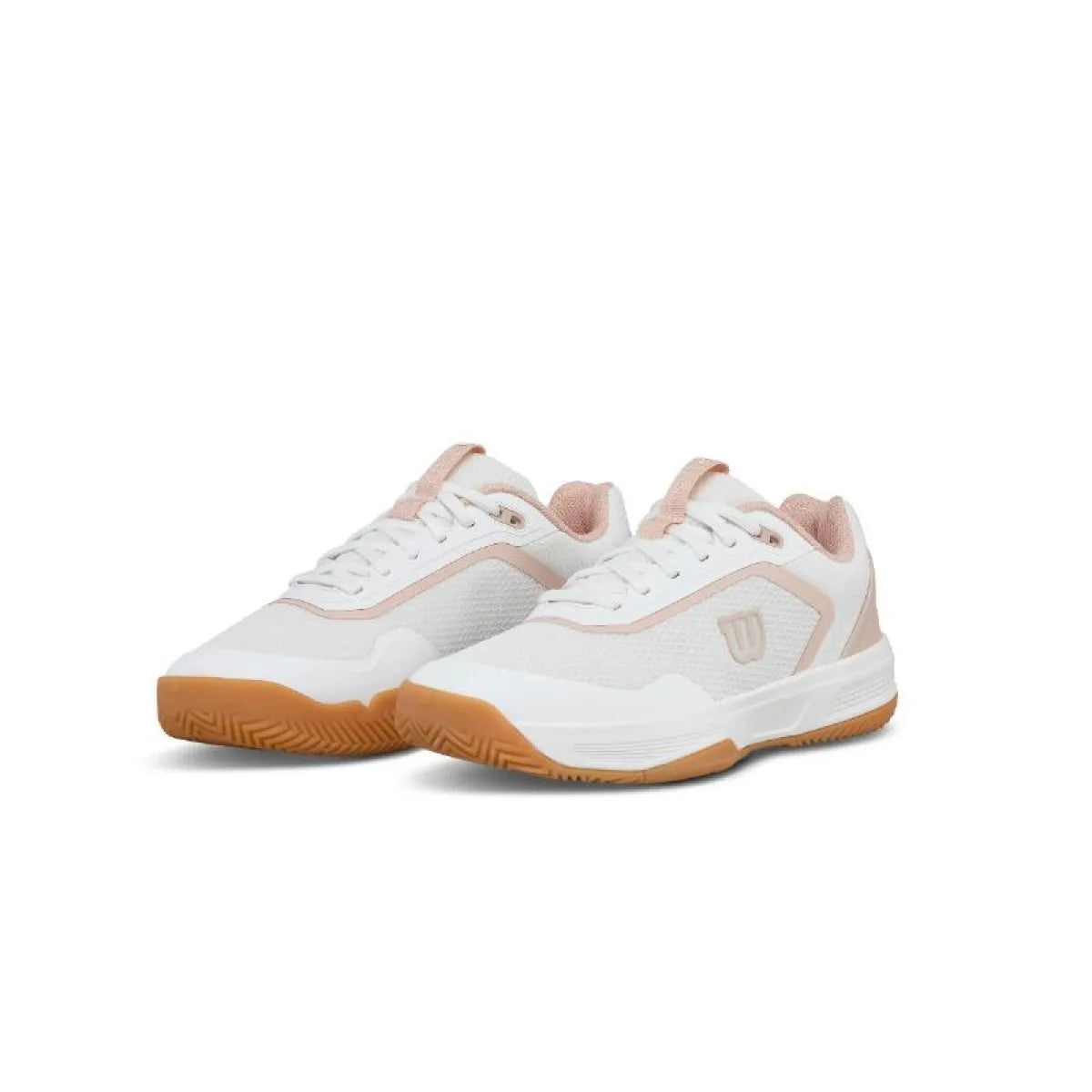 Chaussures padel Wilson Courtglide blanc rose Mujer — vue de dos