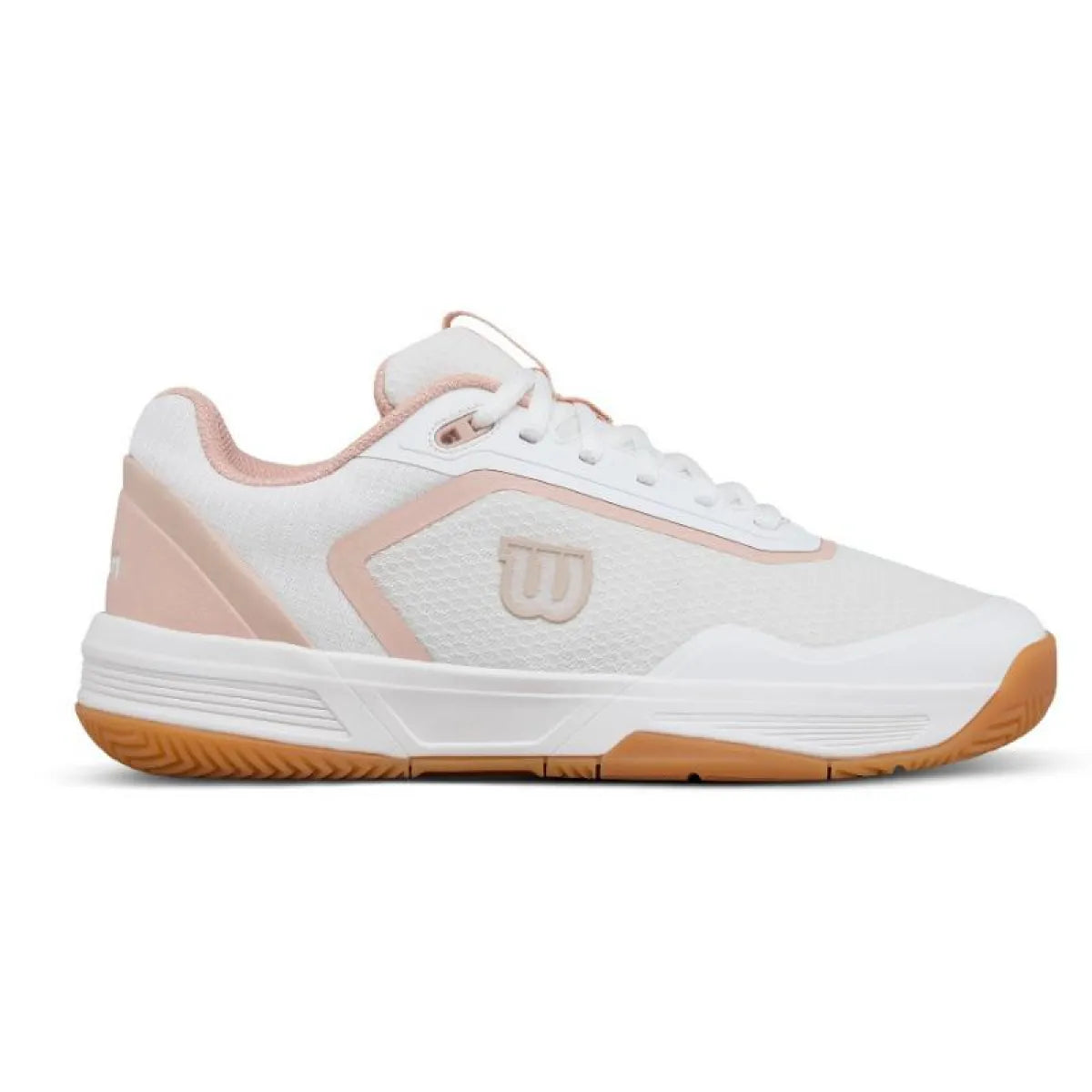 Chaussures padel Wilson Courtglide blanc rose Mujer — vue de face