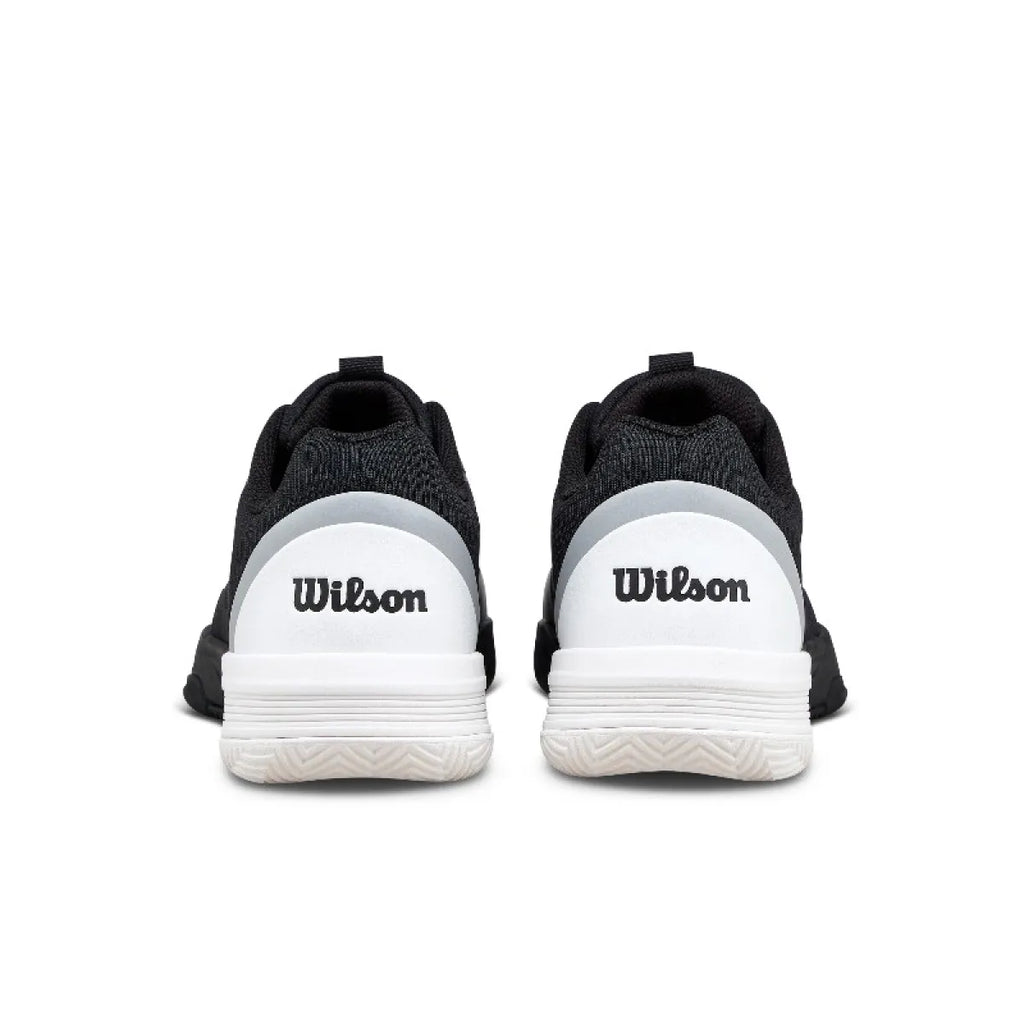 Chaussures padel Wilson Courtglide noir — vue en perspective