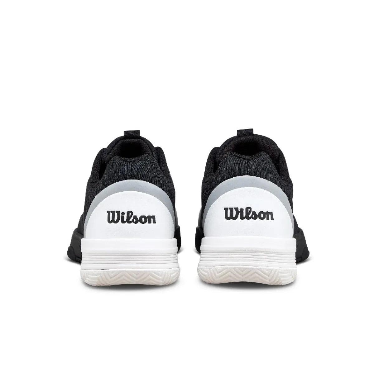 Chaussures padel Wilson Courtglide noir — vue en perspective