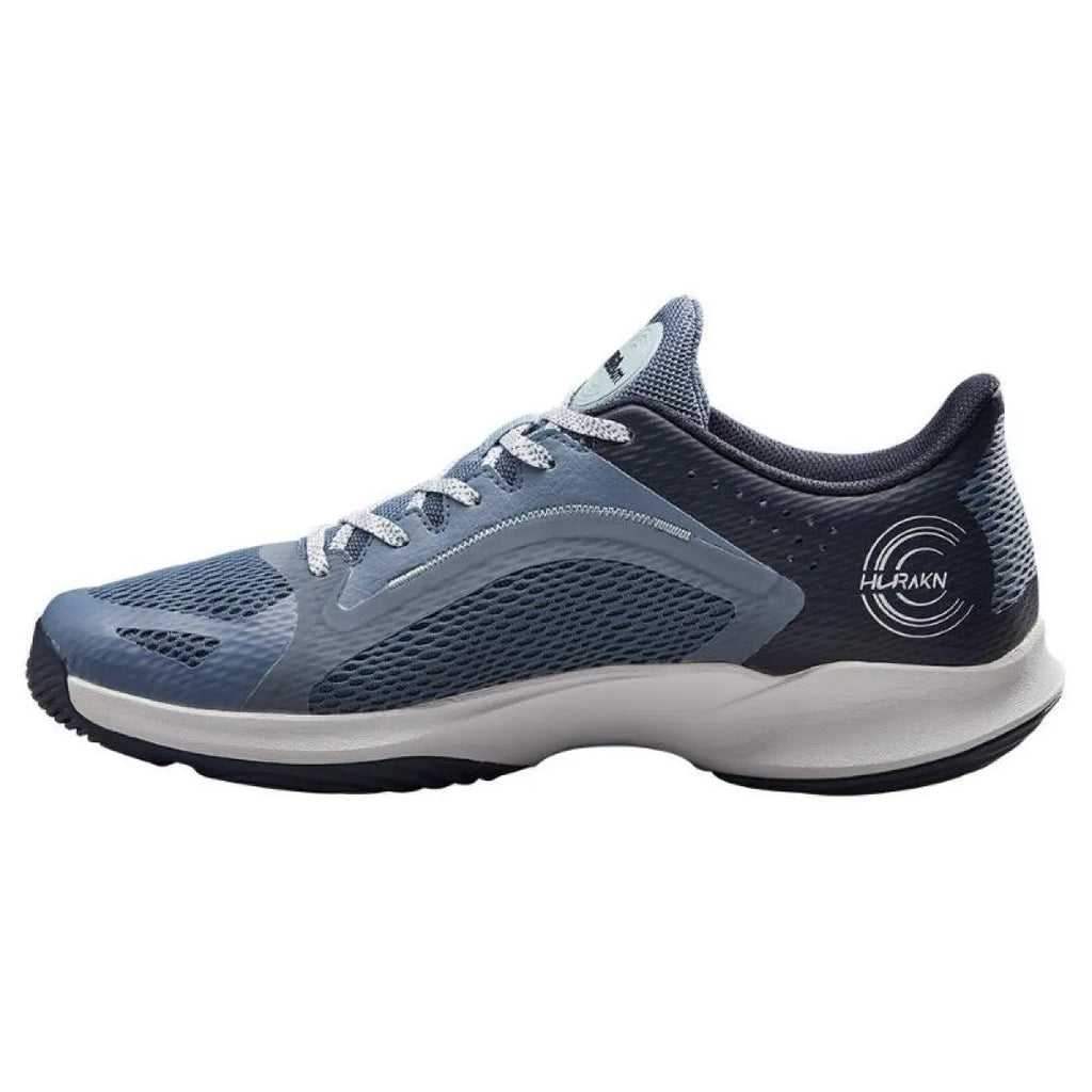 Chaussures padel Wilson Hurakn 2.0 bleu Chino noir Mujer — vue de profil 2