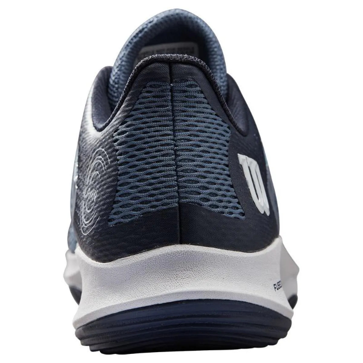 Chaussures padel Wilson Hurakn 2.0 bleu Chino noir Mujer — vue en perspective