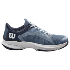 Chaussures padel Wilson Hurakn 2.0 bleu Chino noir Mujer — vue de face