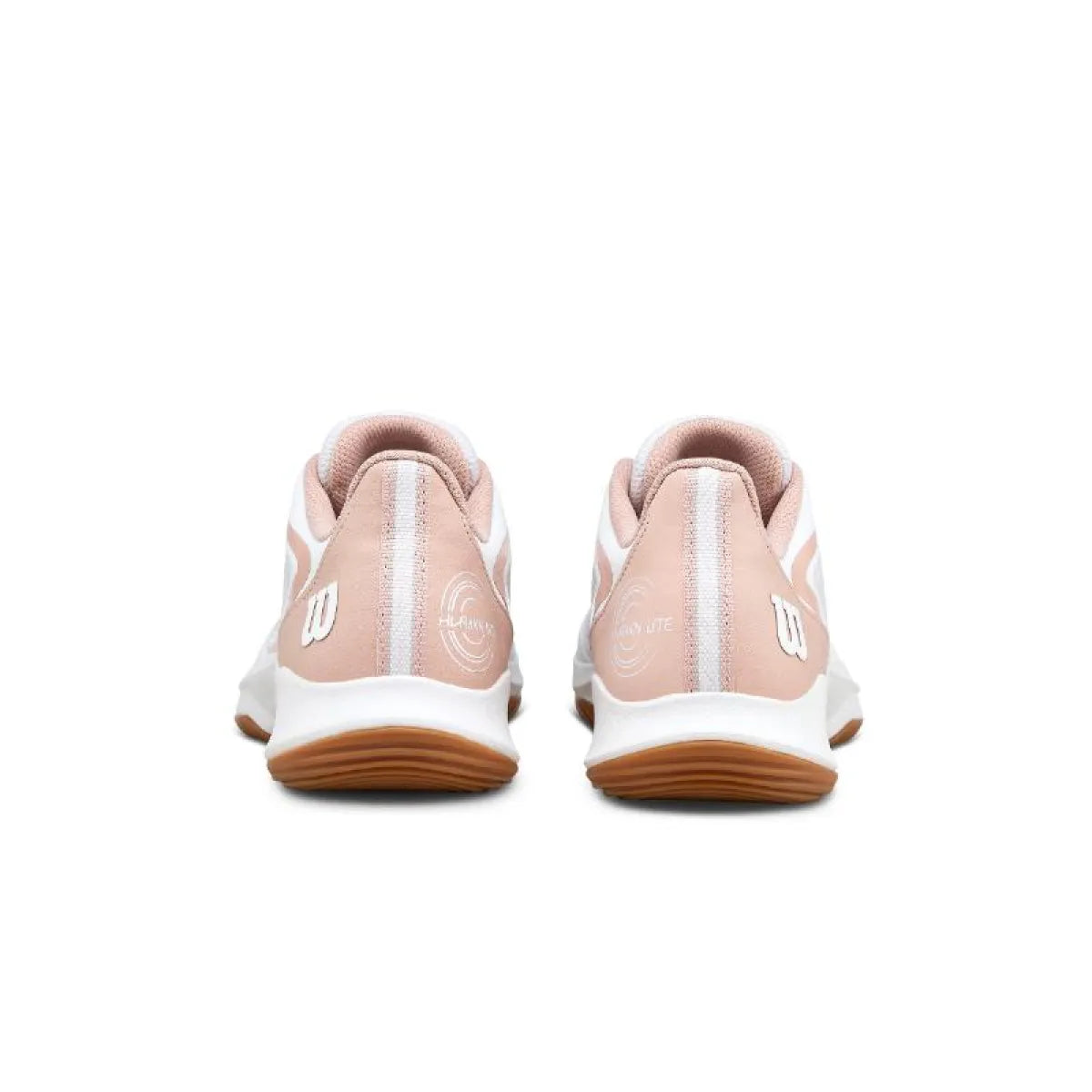 Chaussures padel Wilson Hurakn Lite blanc rose Mujer — vue de dessus