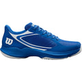 Chaussures padel Wilson Hurakn Lite bleu blanc — vue de face