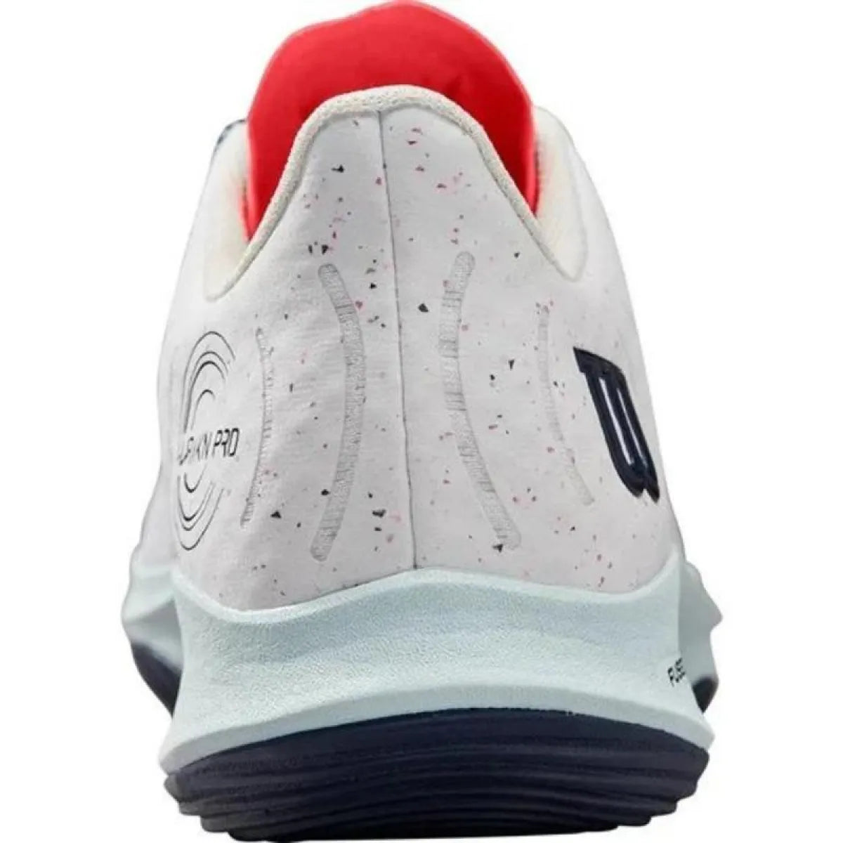 Chaussures padel Wilson Hurakn Pro blanc bleu Mujer — vue détail 2