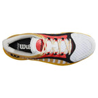Chaussures padel Wilson Hurakn Pro blanc doré corail — vue détail 2