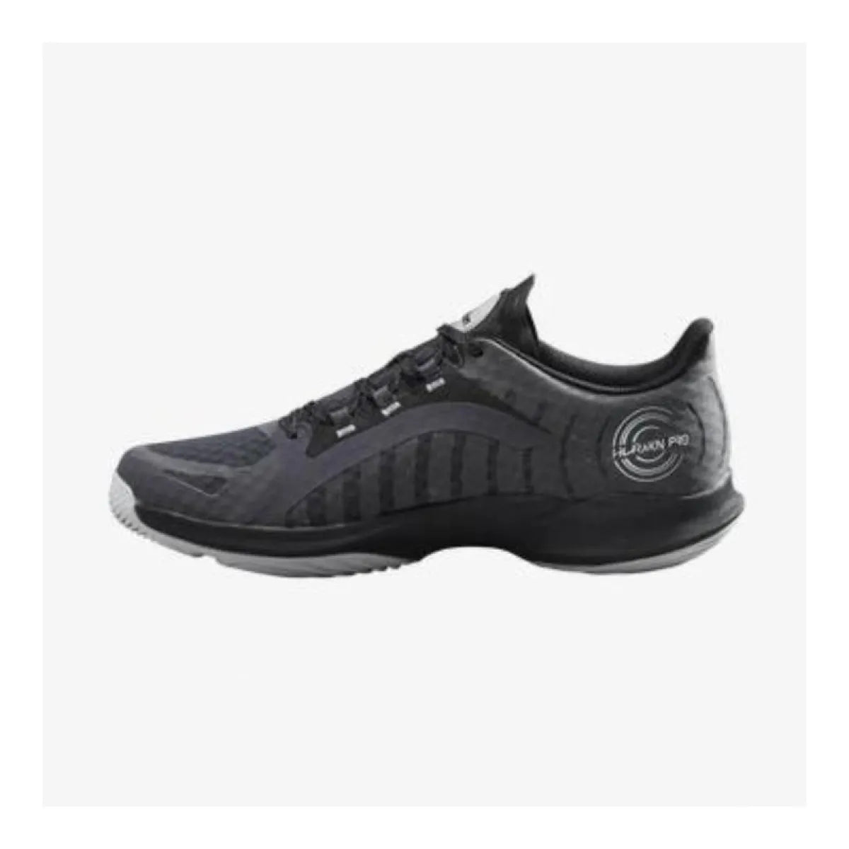 Chaussures padel Wilson Hurakn Pro noir blanc — vue de profil 2