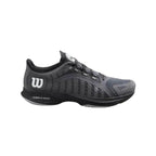 Chaussures padel Wilson Hurakn Pro noir blanc — vue de face