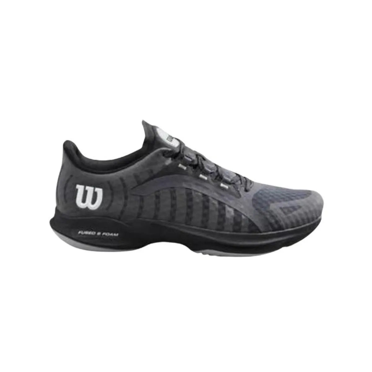 Chaussures padel Wilson Hurakn Pro noir blanc — vue de face
