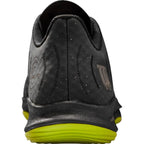 Chaussures padel Wilson Hurakn Pro noir vert lime — vue de détail 2