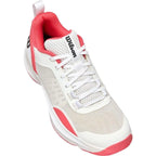 Chaussures padel femme Wilson Hurakn Pro V2 blanc rose Dubarry — vue détail 1