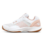 Chaussures padel Wilson Hurakn Pro V2 blanc rose Mujer — vue de profil 2
