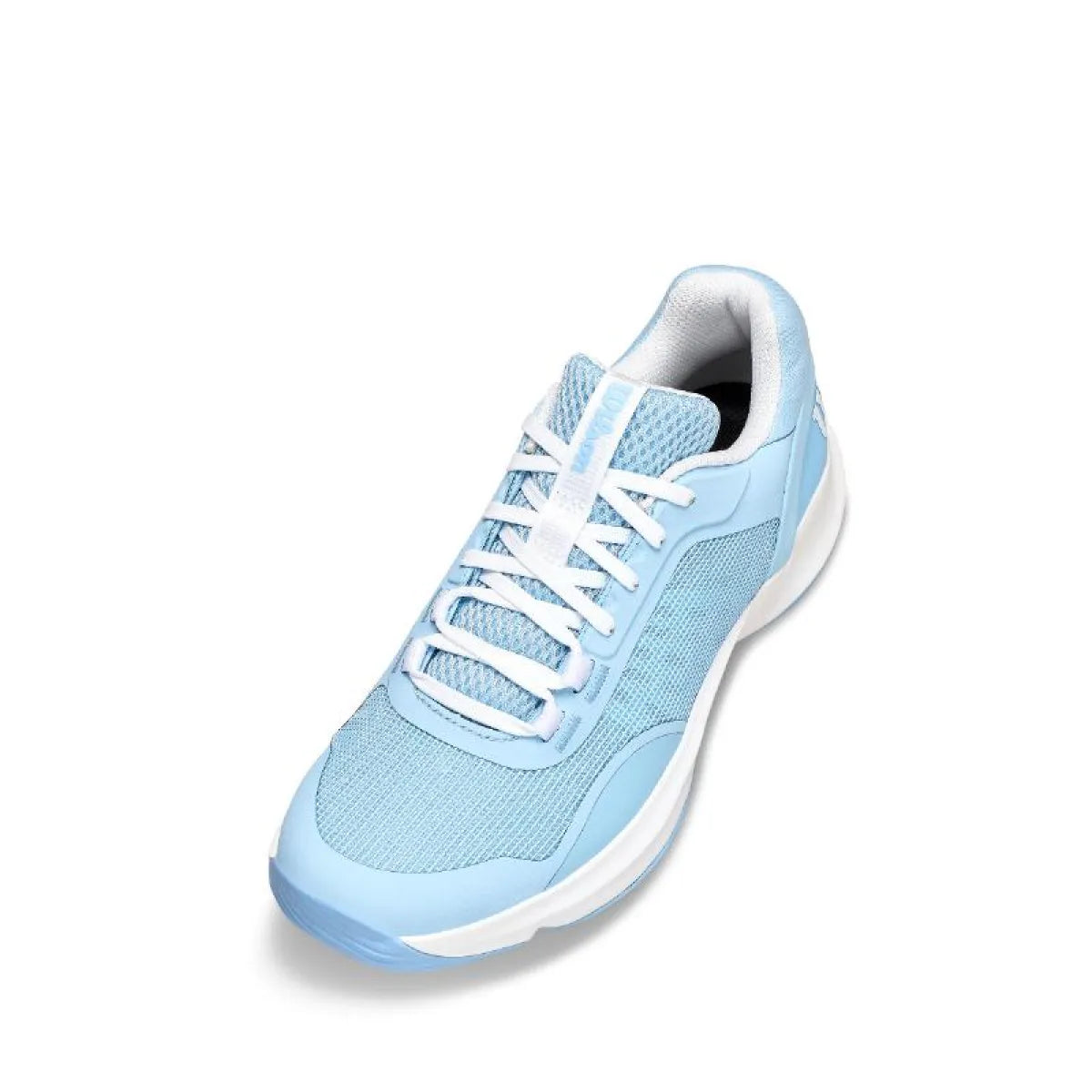 Chaussures padel femme Wilson Hurakn Pro V2 bleu clair blanc — vue détail 1