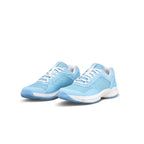Chaussures padel femme Wilson Hurakn Pro V2 bleu clair blanc — vue de dessus