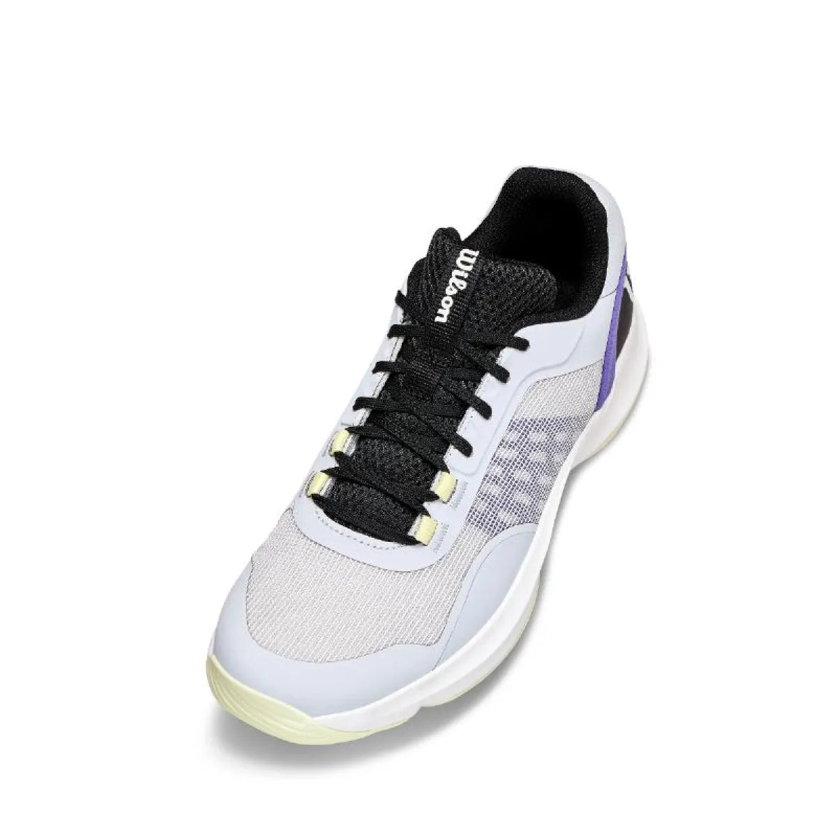 Chaussures padel Wilson Hurakn Pro V2 gris noir violet — vue détail 1