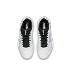 Chaussures padel Wilson Hurakn Pro V2 gris noir violet — vue en perspective