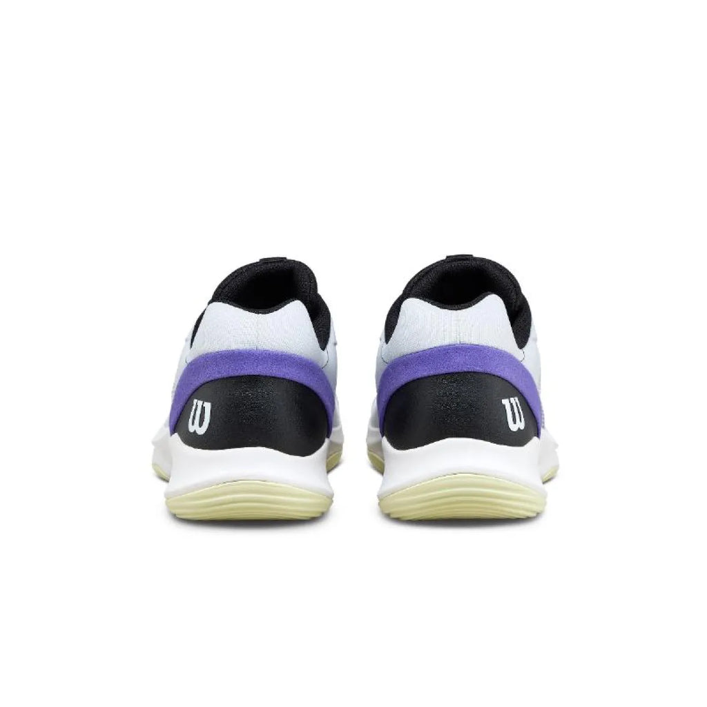 Chaussures padel Wilson Hurakn Pro V2 gris noir violet — vue de dessus
