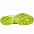 Chaussures padel Wilson Hurakn Pro V2 jaune Fluor blanc — vue de profil