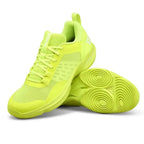 Chaussures padel Wilson Hurakn Pro V2 jaune Fluor blanc Mujer — vue détail 2