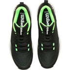 Chaussures padel Wilson Hurakn Pro V2 noir blanc vert — vue détail 2