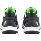 Chaussures padel Wilson Hurakn Pro V2 noir blanc vert — vue en perspective
