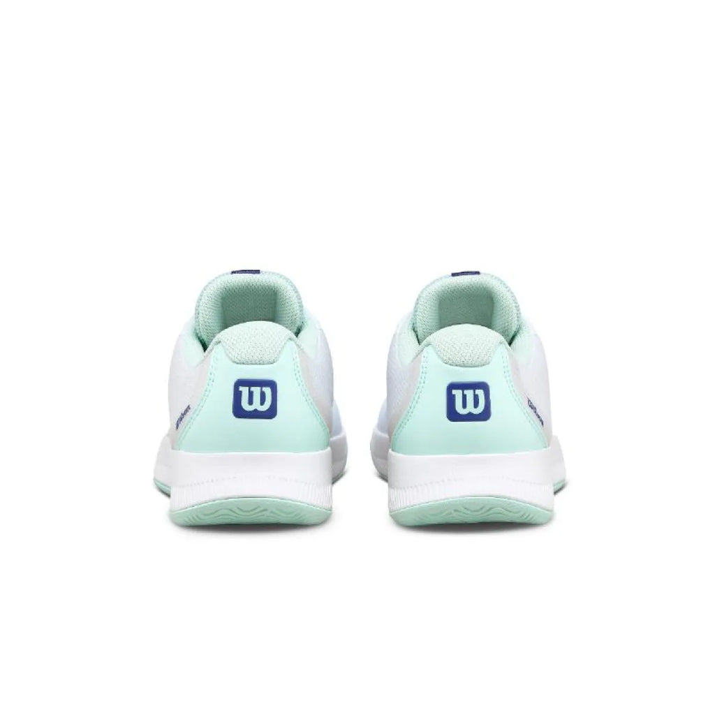 Chaussures padel Wilson Intrigue Lite blanc Aguamarina Mujer — vue de dessus