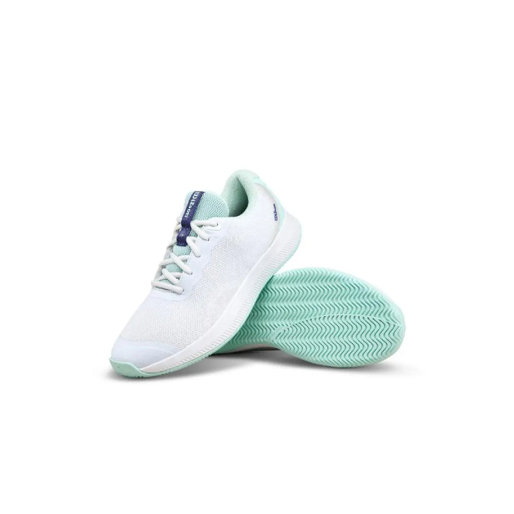 Chaussures padel Wilson Intrigue Lite blanc Aguamarina Mujer — vue angle